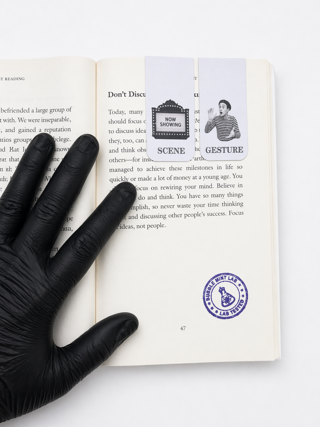 SPECIMEN 033: SILENT CINEMA SET (Magnetic Bookmarks)