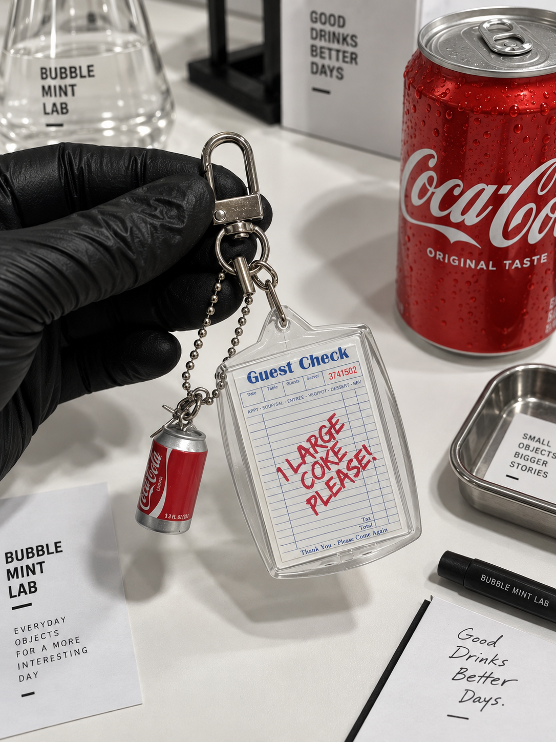SPECIMEN 027: LARGE COKE KEYCHAIN