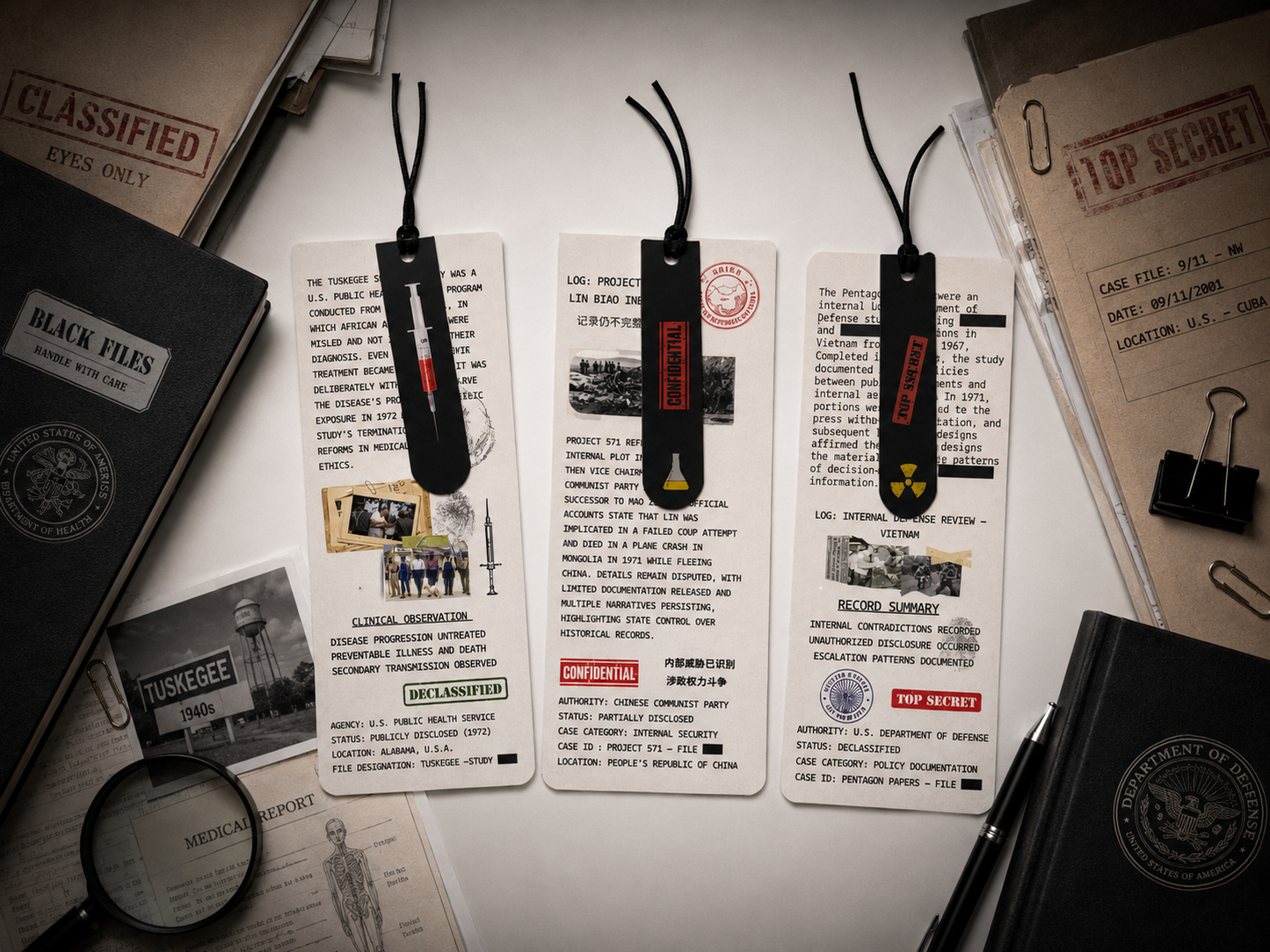 SPECIMEN 003 : BLACKFILES™ (Bookmarks)