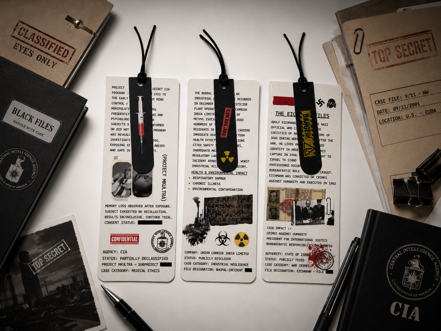 SPECIMEN 003 : BLACKFILES™ (Bookmarks)