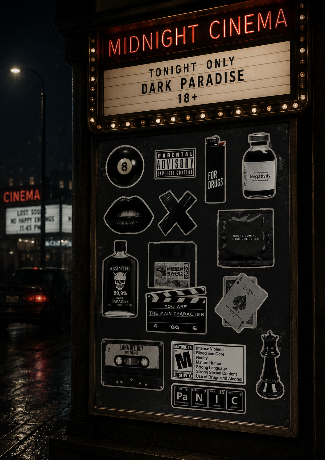 SPECIMEN 015 : DARK PARADISE STICKER PACK