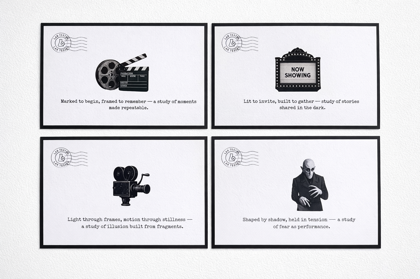SPECIMEN 012- MONO FILM (POST CARDS)