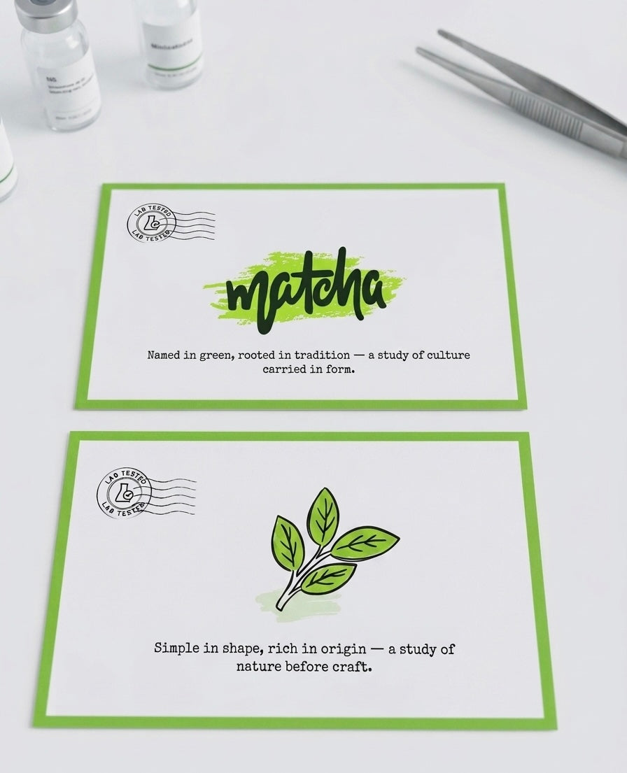 SPECIMEN 013- Chlorophyll Study (POST CARDS)