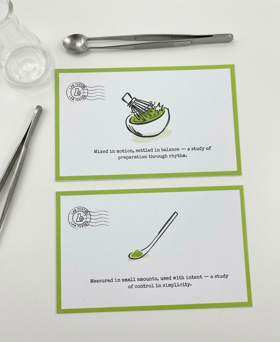 SPECIMEN 013- Chlorophyll Study (POST CARDS)