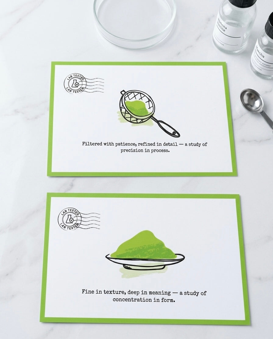 SPECIMEN 013- Chlorophyll Study (POST CARDS)