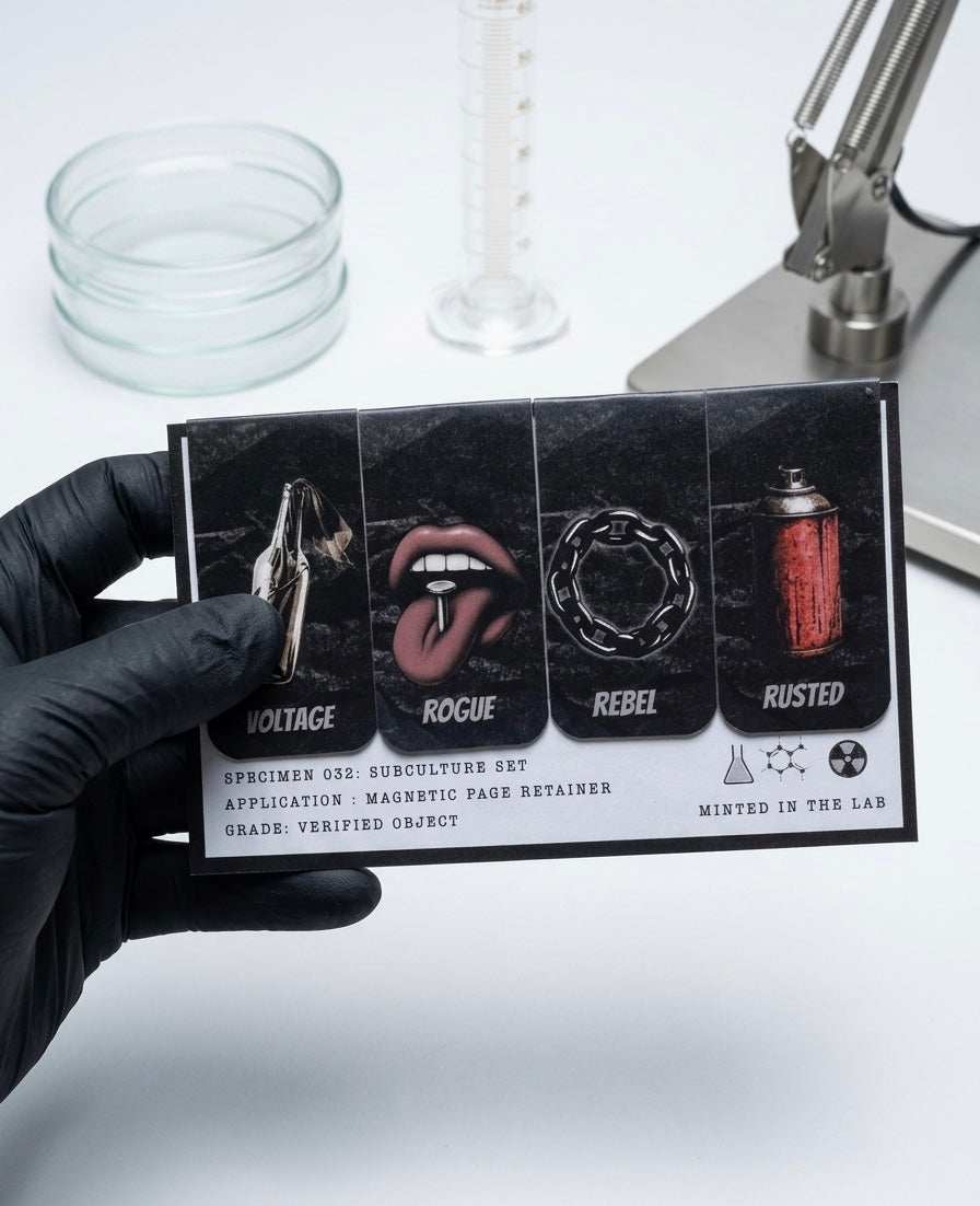 SPECIMEN 032: SUBCULTURE SET  (Magnetic Bookmarks)