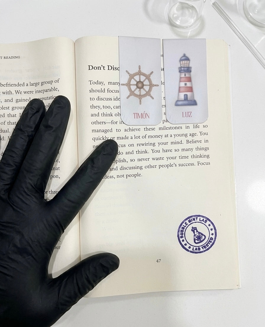 SPECIMEN 031: MARINE SIGNAL SET (Magnetic Bookmarks)