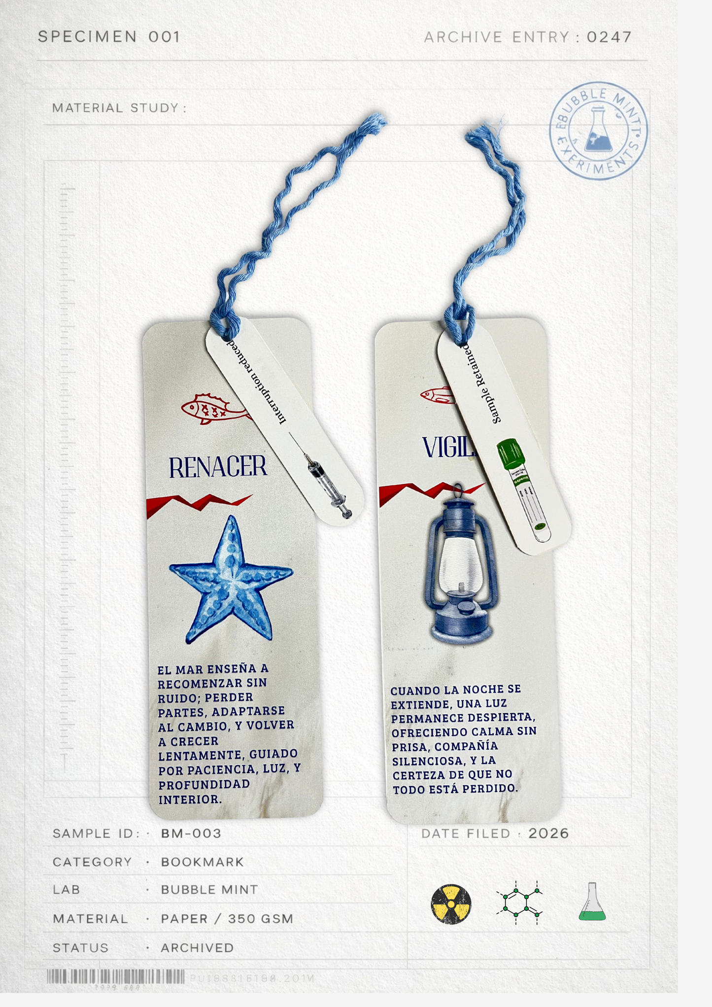 Nautical theme Bookmarks